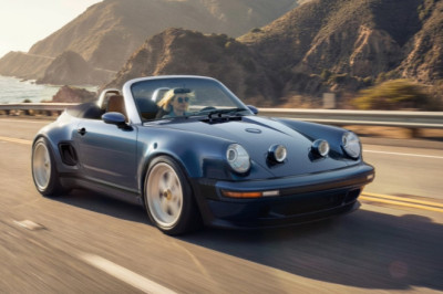 Singer Finds Another Place for Its Pop-Up Fog Lights: The Reimagined 911 Cabriolet