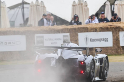 The £995,000 British hypercar that's so fast and powerful it can be driven upside down