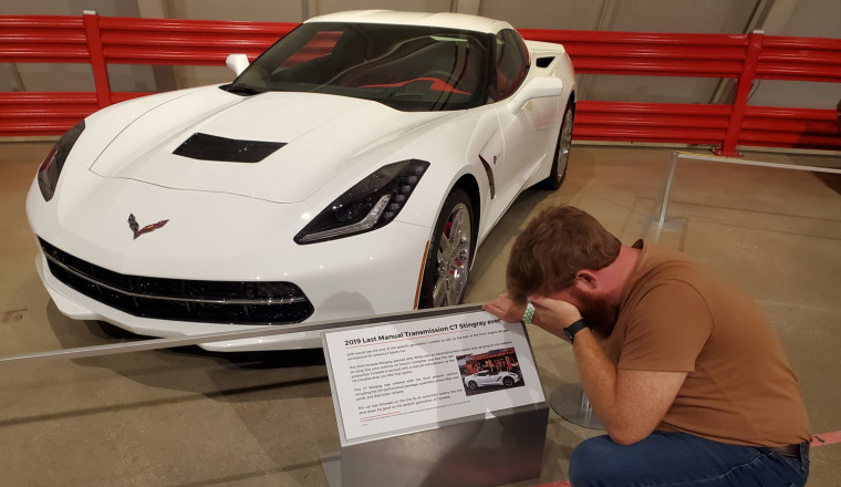 This Is The Last Manual-Transmission Corvette Made Before The C8 Broke Our Hearts