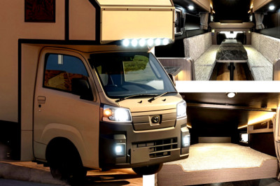 Tiny Kei Truck Becomes A Real Tiny Home On Wheels