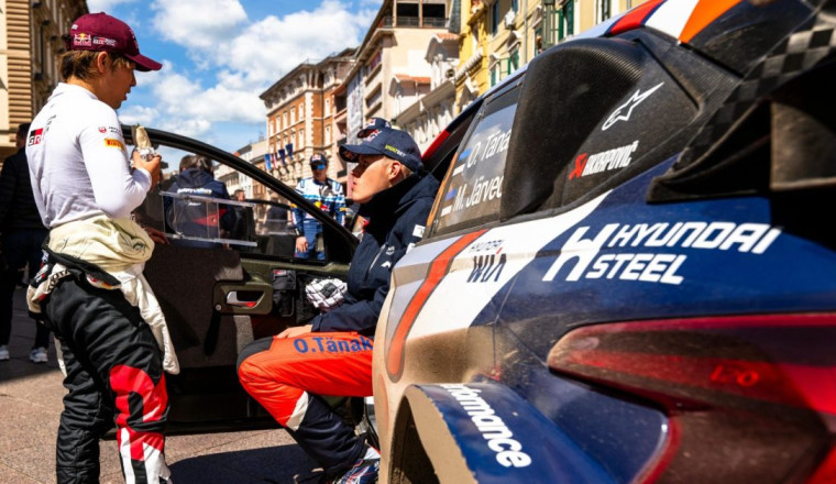 Tänak has been helping Katsuta this year