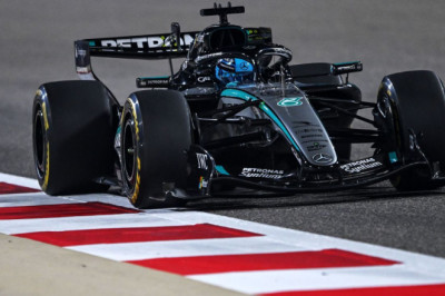 Russell fastest for Merc but Ferrari tease pace
