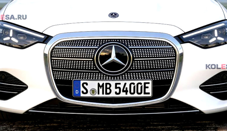 New Mercedes C-Class EQ Lets Its Supersized Grille Do All The Talking