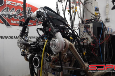 Boosted 4.3L V6 Out of a GM Truck Blows Past 1,400 HP on the Dyno