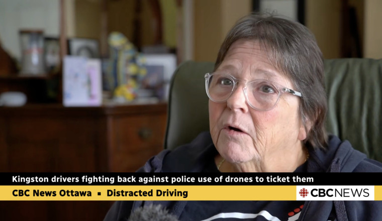Driver Who Photographed Police Drone Creeping On Her Car Ticketed For Distracted Driving