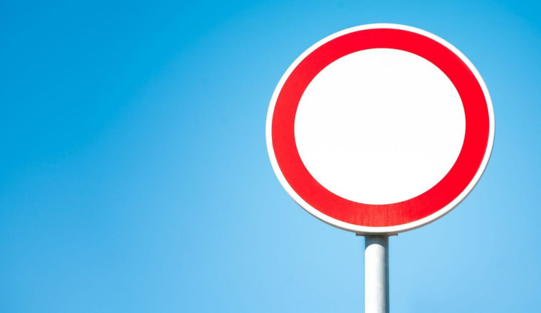 Drivers urged to look out for 'blank' circle road signs this week