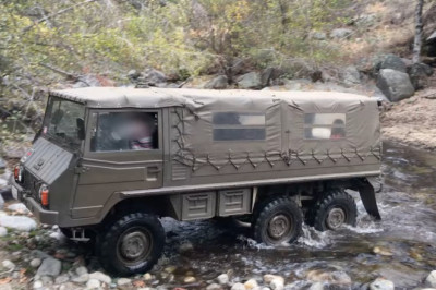 Turning a Pinzgauer 6×6 Into a Go-Anywhere EV With Mountainous Torque Isn’t Easy