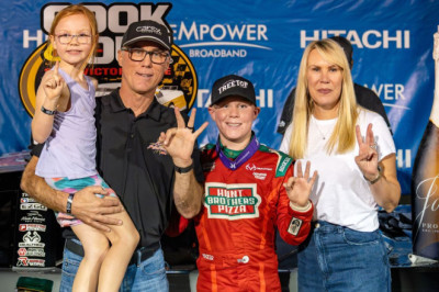 Keelan Harvick, 13, signs with Toyota Racing