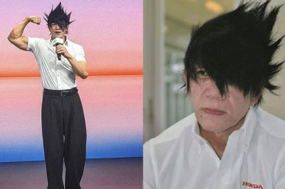 This 84 Year Old Honda Engineer Has Anime Hair, 250 Patents, And Can Bench Press 170kg