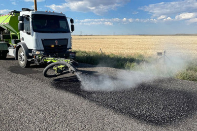 This Truck Can Spray a Pothole Away in Two Minutes