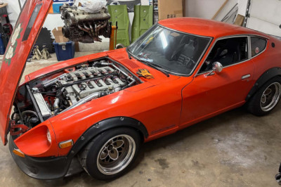 This V12-Swapped Datsun 240Z Sounds Like A Ferrari