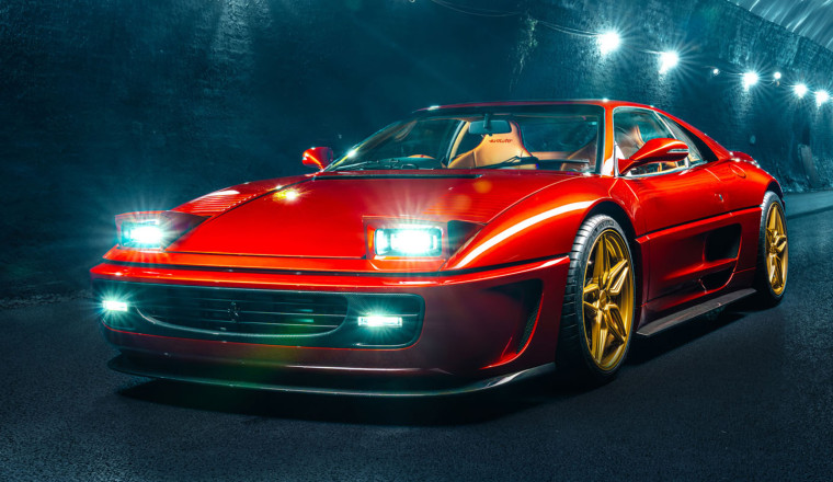 Listen: Evoluto's Ferrari 355 restomod stretches V8 in high-speed tunnel runs