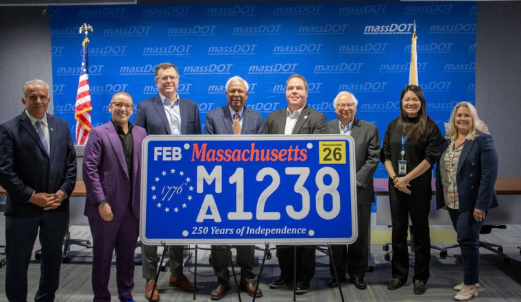 Massachusetts Holds Lottery For Low-Number 250th Anniversary License Plates