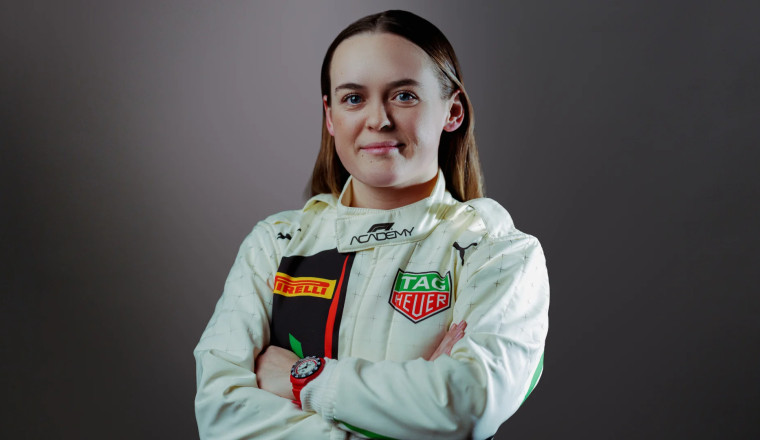 TAG Heuer sign Megan Bruce for the 2026 F1 ACADEMY season