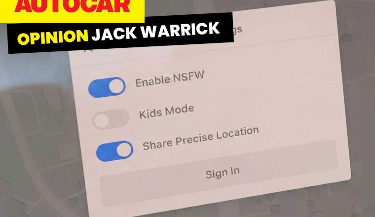 Why Tesla’s new NSFW Grok AI mode has no place in a car