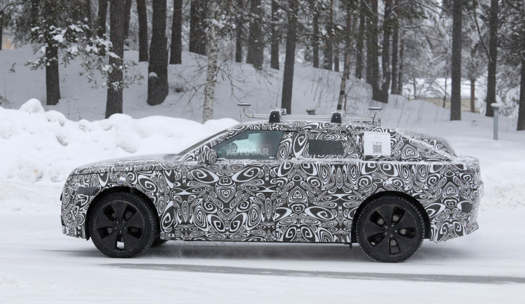 Range Rover saloon? Sleek new Velar EV sheds SUV cues