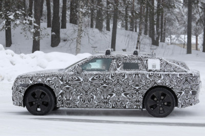 Range Rover saloon? Sleek new Velar EV sheds SUV cues