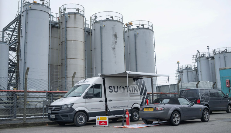 What's it like running a car on sustainable fuel?