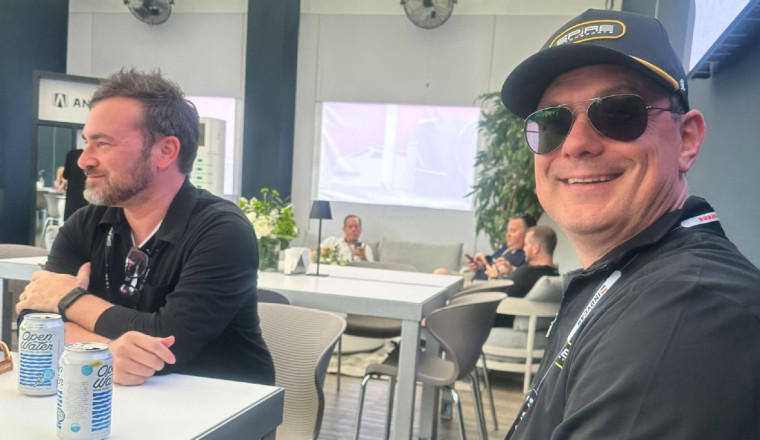 Gabehart shows up in Spire gear as lawsuit looms