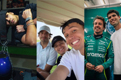Meeting Carlos Alcaraz and final days off – What F1 drivers have been up to in February