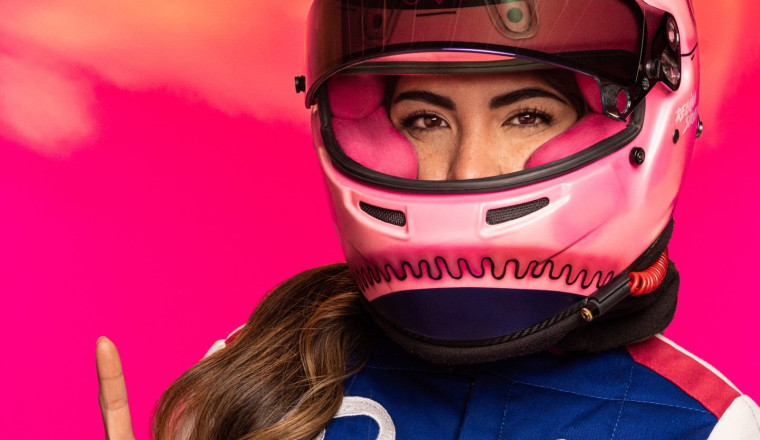 NASCAR driver signs with Barbie