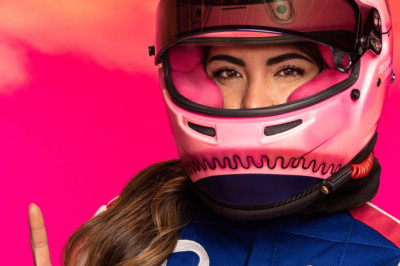 NASCAR driver signs with Barbie
