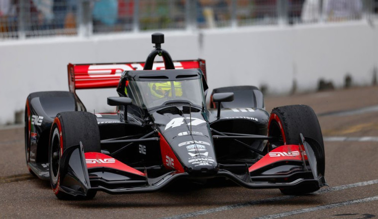 Schumacher crashes in IndyCar debut at St. Pete