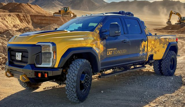 The Caterpillar Pickup Truck Is Real, But It’s Not What People Were Hoping For