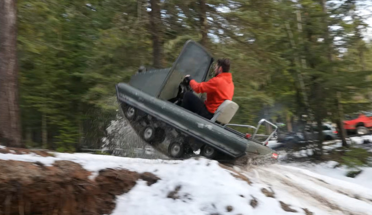 Your Insurance Company Will Cancel Your Policy If You Even Think About This 1970s Recreational All-Terrain Tank