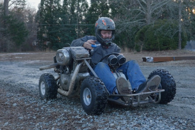 Heck Yeah Brother: Home-Built Harley-Powered Go Kart Is Pure Rolling Thunder