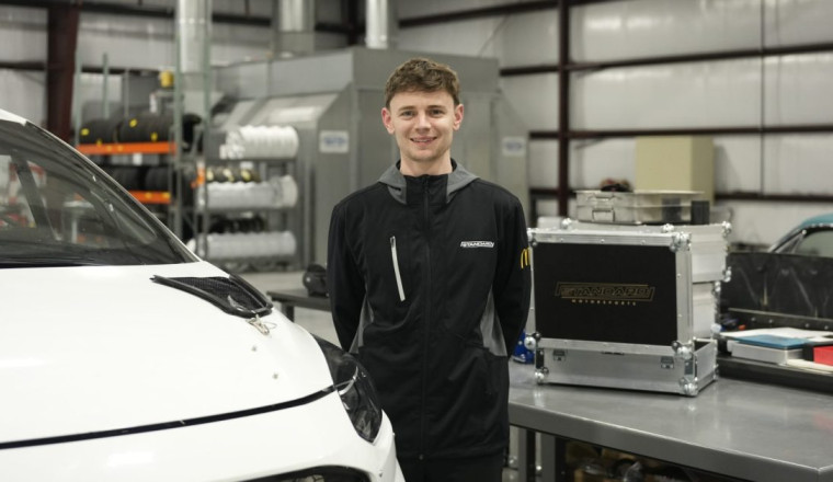 The co-driver sampling his future career now