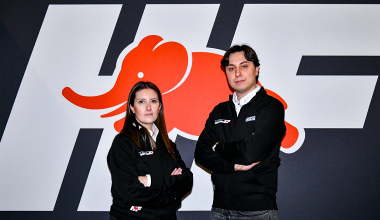 The couple competing without any compromise