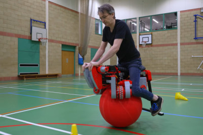 This Omni-Directional Monoball Scooter Is Like Riding A Trackball Mouse From 2003