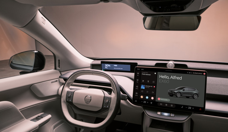 Volvo starts 'biggest update ever': 2.5m older cars to get EX60 tech