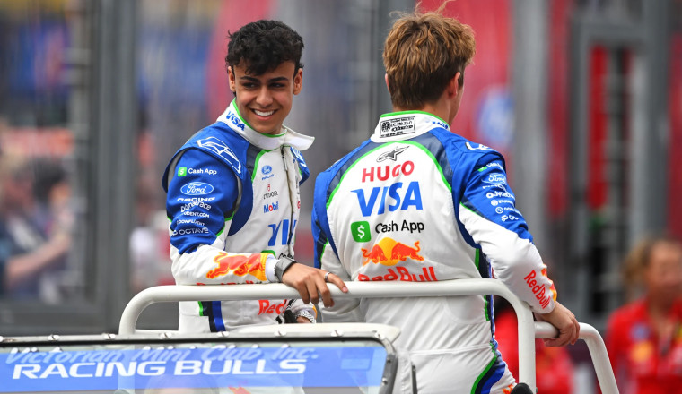 Arvid Lindblad shakes off ‘young kid’ stereotype with ‘pretty nuts’ P8 finish on debut