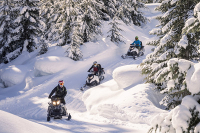 It's Not Always Legal To Ride Your ATV On A Snowmobile Trail