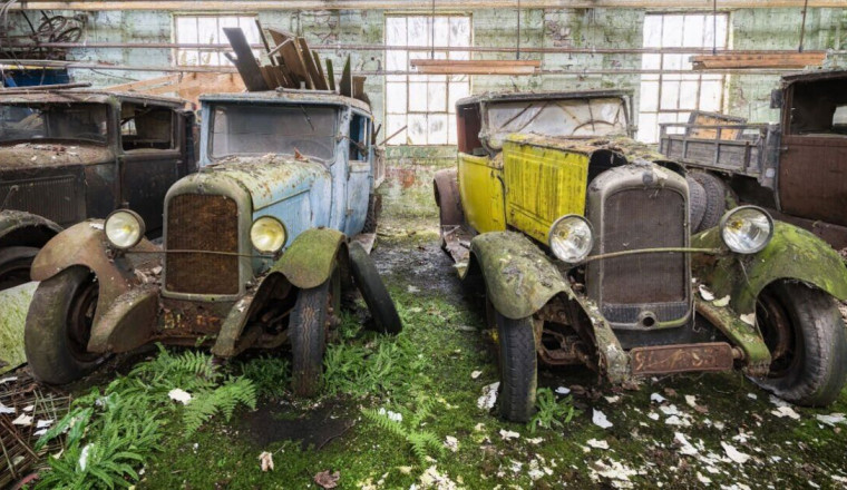 UK classic car ‘museum’ lies abandoned after closing in 1980s
