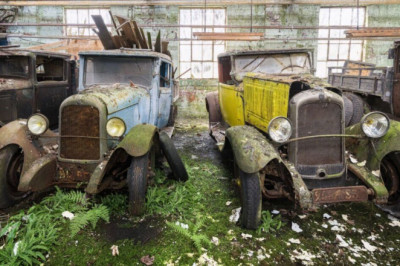 UK classic car ‘museum’ lies abandoned after closing in 1980s