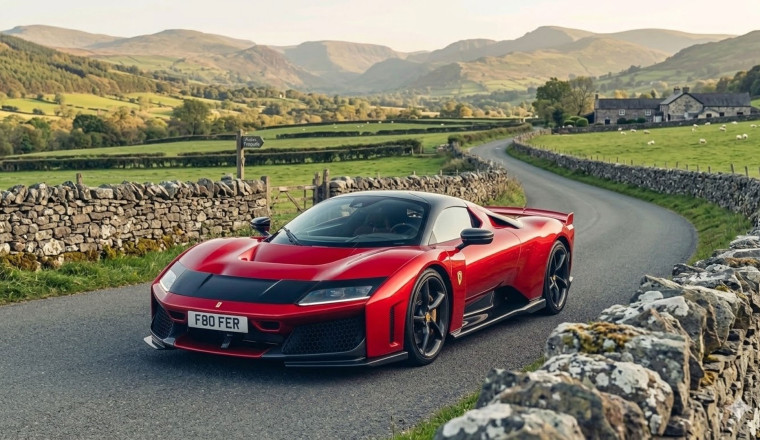 Ferrari number plate rockets in value from £900 to £205,500