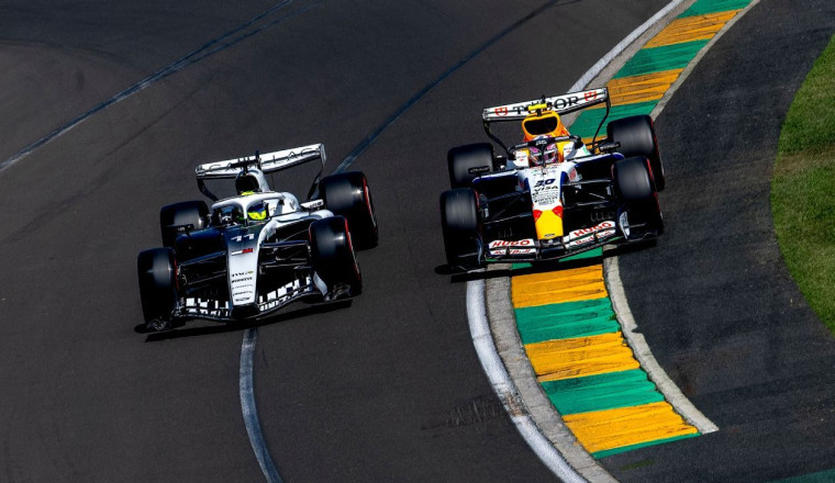 Lawson, Perez rekindle feud at Australian GP
