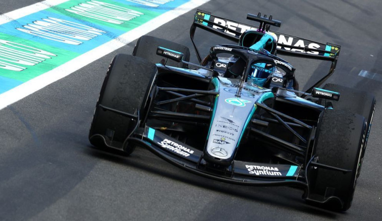 Russell wins Australian GP as Mercedes goes 1-2
