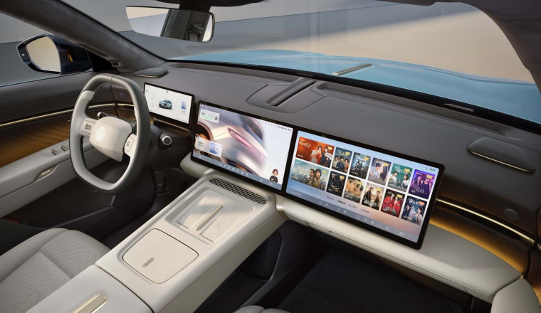 Volkswagen Gives China The Massive Screens It Craves