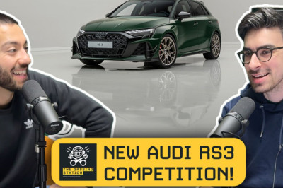 Audi RS3 Competition Limited, £30k V8s...