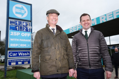 Reform UK pledges to ditch Electric Car Grant and scrap 2030 ban if it wins next election