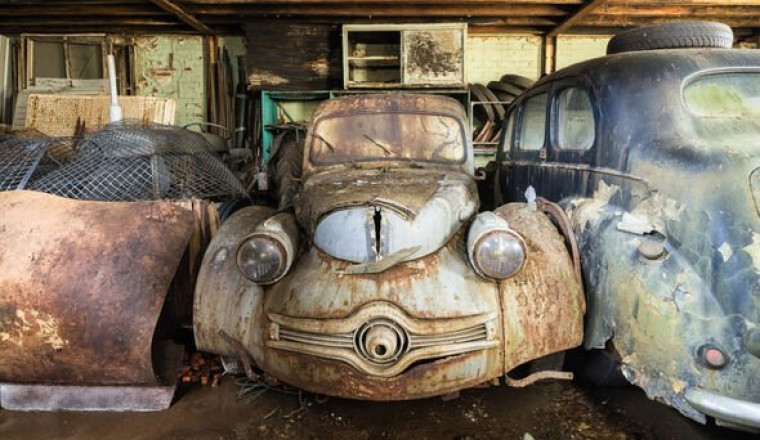 Somewhere in England, an Abandoned Mill Is Hiding 60 Years of Classic Car History