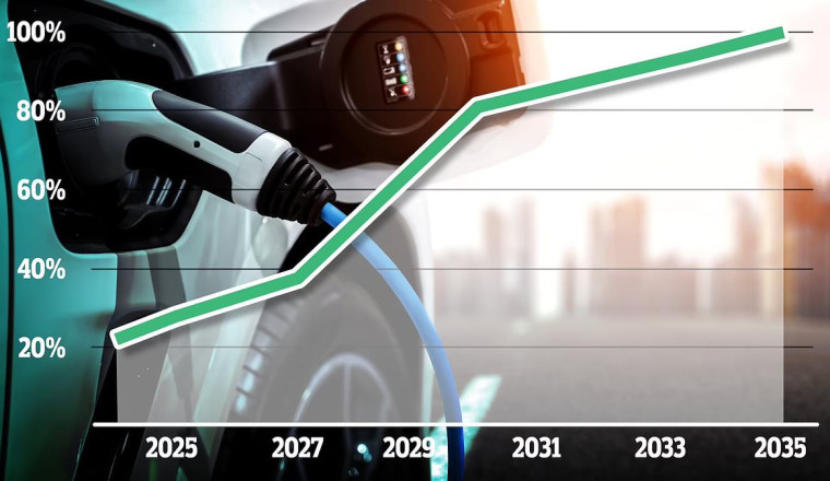 Car makers call for urgent review of EV sales targets as demand wanes - but ministers say industry is complying