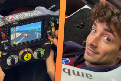 Charles Leclerc Said New F1 Cars Are Like Mario Kart, So Ferrari Did the Only Right Thing