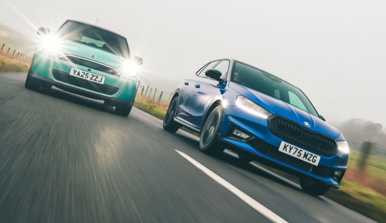 Mini Cooper S vs Skoda Fabia 130: Last call for warm hatches?