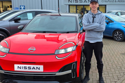 Nissan dealership Crayford & Abbs backs local athlete with Olympic dreams