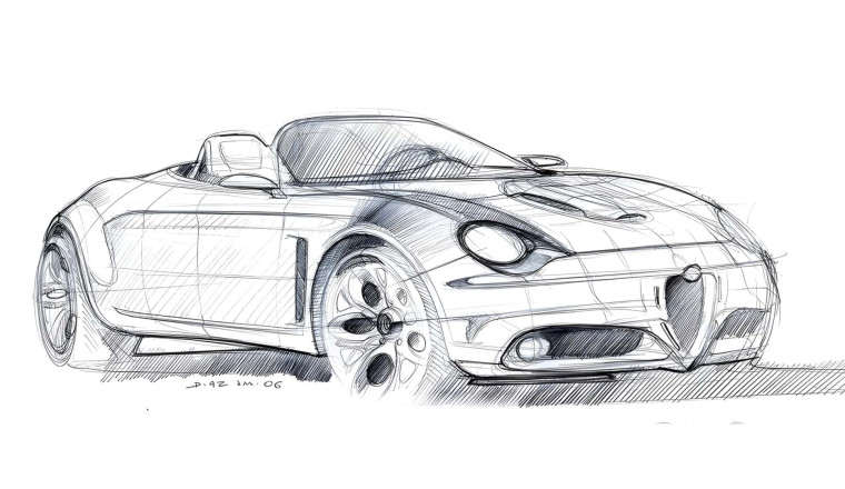 Sketches Show Alfa Romeo Models That Never Made It, Including A Miata Clone